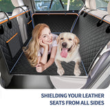 Dog Car Seat black texture close-up TPS