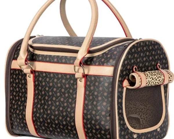 Sac de transport pour petits chiens, sac à dos pour animaux de compagnie, pour chats, voyage en avion, bandoulière, fournitures pour chiens, accessoires pour chiots, grand espace 