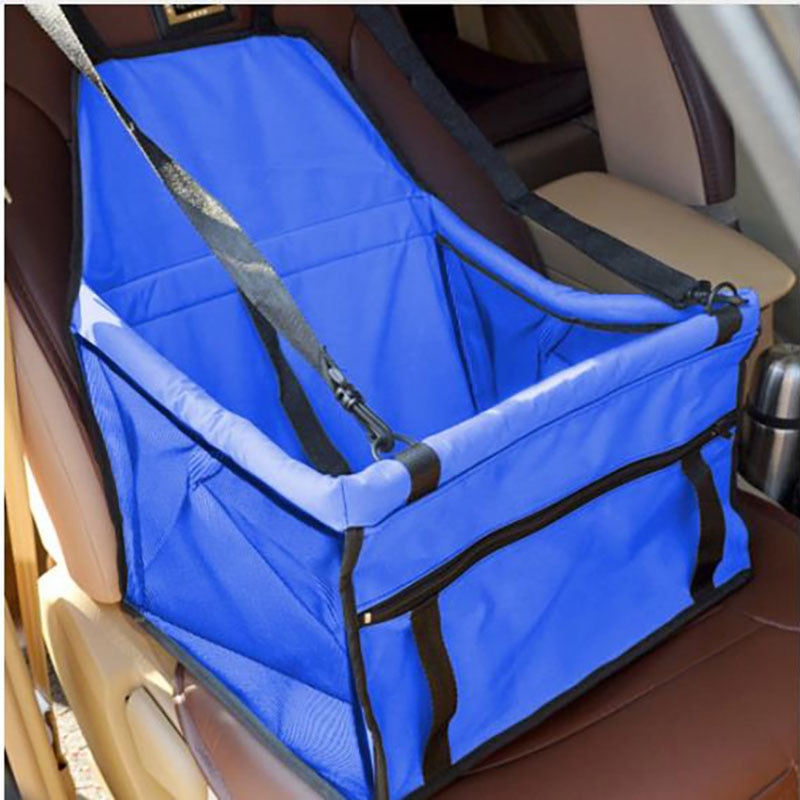 Dog Car Seat black full view light background TPS