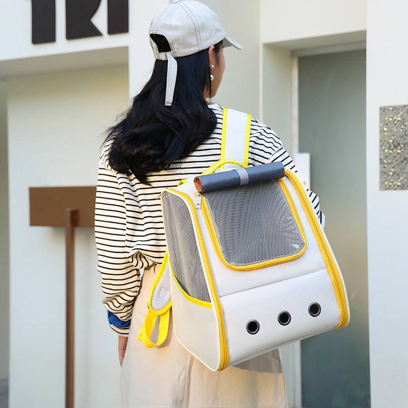 Portable Pet Backpack Carrier — Breathable Edition