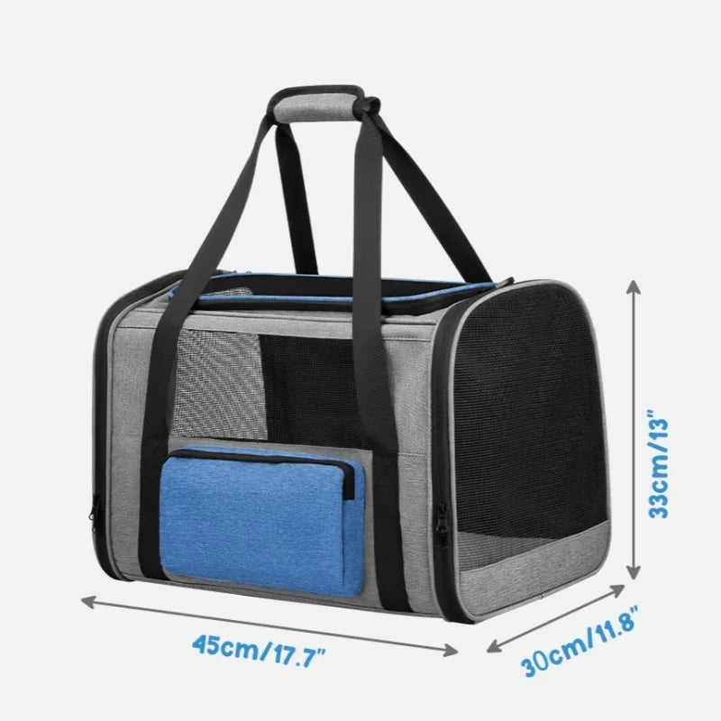 Dog Pet Bag Travel Carrier Cat Portable Dogs Outdoor Puppy Shoulder Bags Cats Supplies Carrying Handbag Breathe Foldable