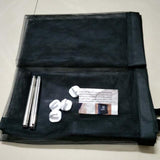 Pet Barrier black texture close-up TPS