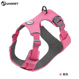 No-Pull Reflective Dog Harness in Pink — The Pet Society