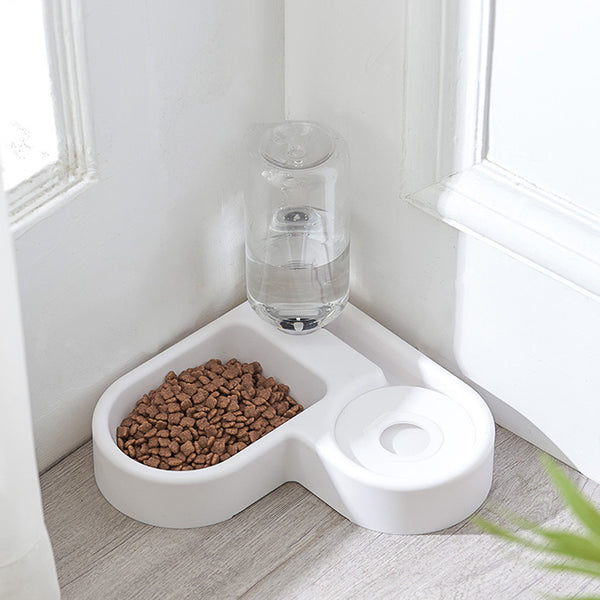 Space-Saving Pet Bowl — Anti-Flip Edition