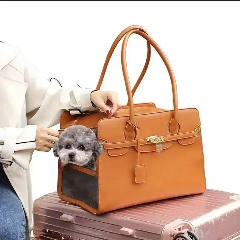 Outdoor Cat Dog Pet Bag Carrier Supplies Shoulder Handbag Backpack for Pets Puppy Kitten Luxury Fashion Accessories