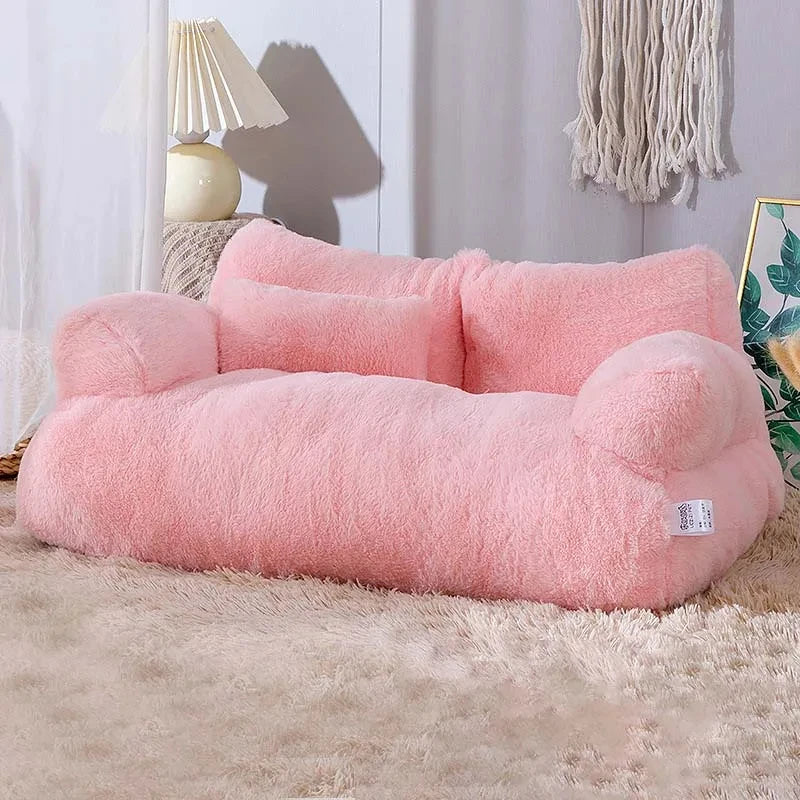 Cat Bed yellow in-use scene TPS