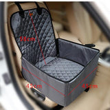 Dog Car Seat — Black Edition, angle 3 — The Pet Society