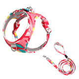 Dog Harness red texture close-up TPS