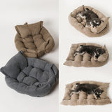 Dog Bed grey in-use scene TPS
