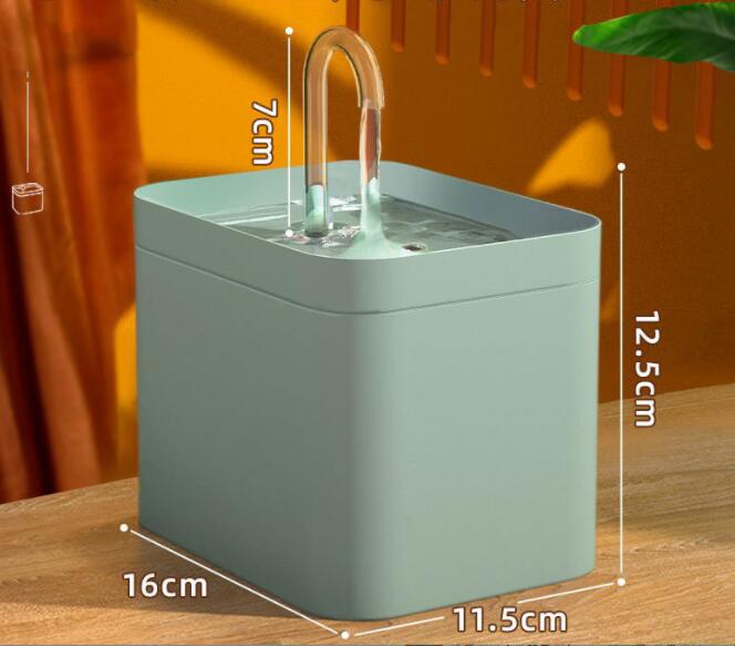 Fontaine à eau pour chat Whisper — 1.5L USB silencieuse