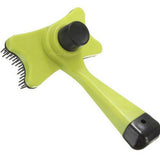 Pet slicker grooming comb de-shedding brush — main view — The Pet Society