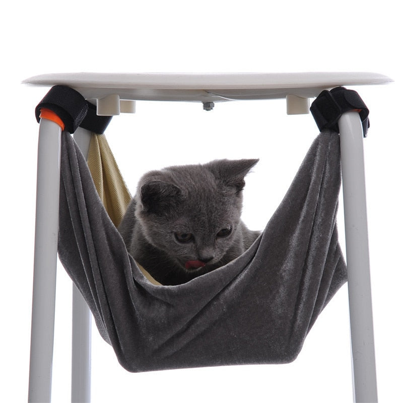 Cat Bed black three-quarter view TPS