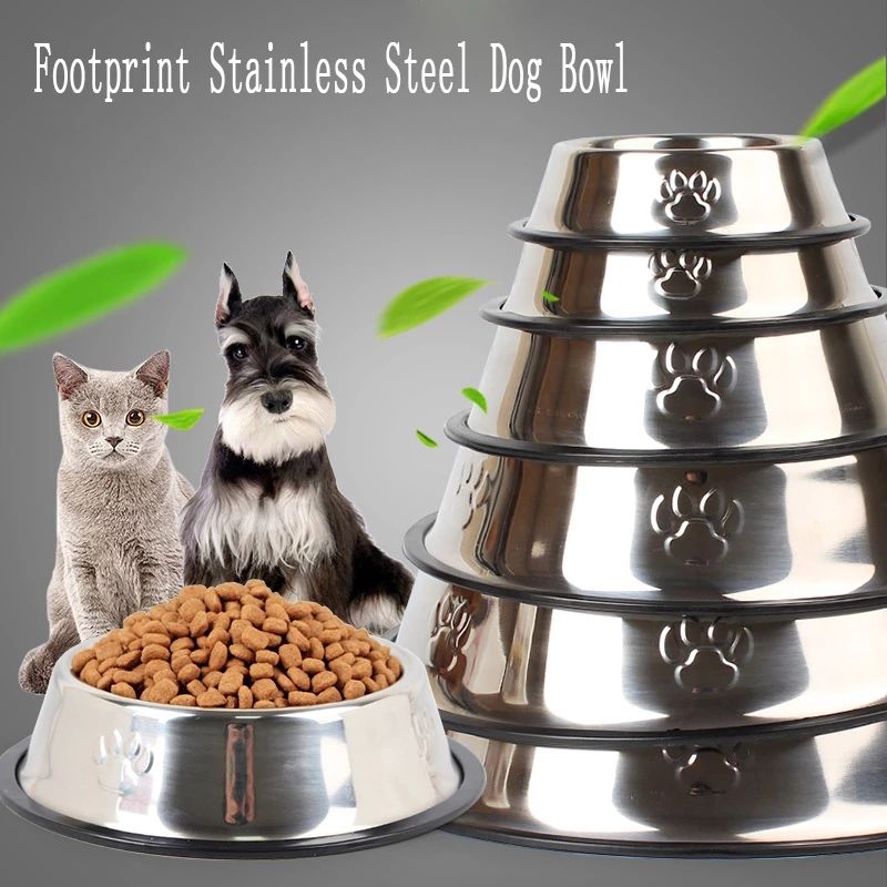 Premium Non-Slip Pet Bowl — Stainless Edition