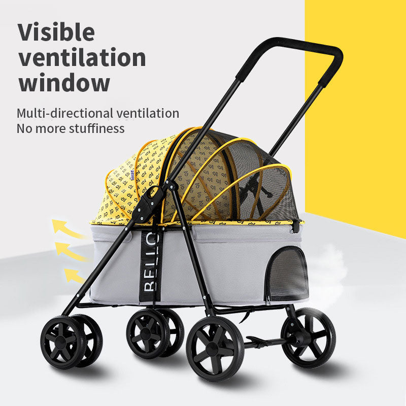 Lightweight Foldable Pet Stroller