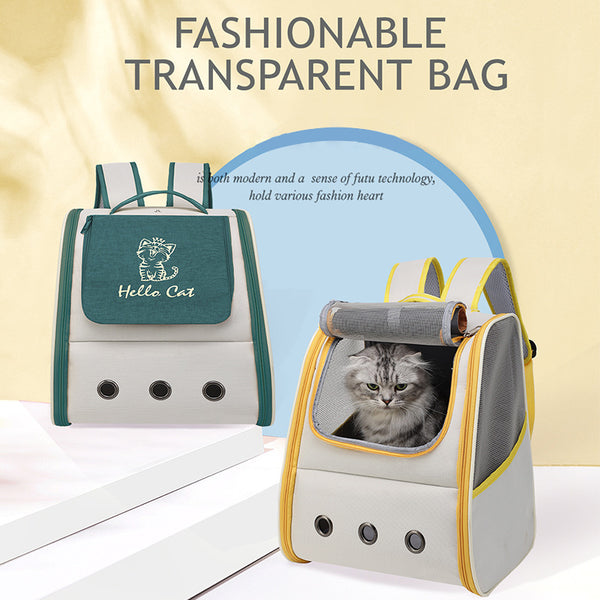 Portable Pet Backpack Carrier — Breathable Edition