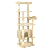 Deluxe cat climbing tower staircase levels — The Pet Society