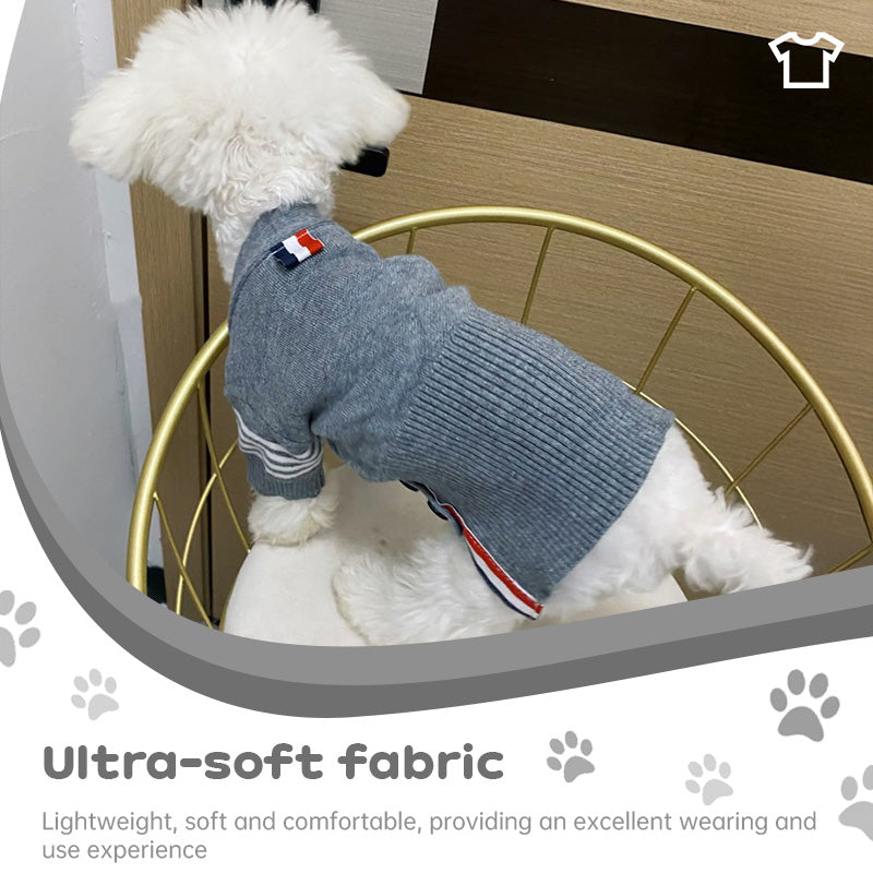 Pet Knit Cardigan — Bear Edition