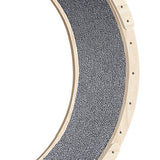 Natural wood cat running wheel base detail — The Pet Society