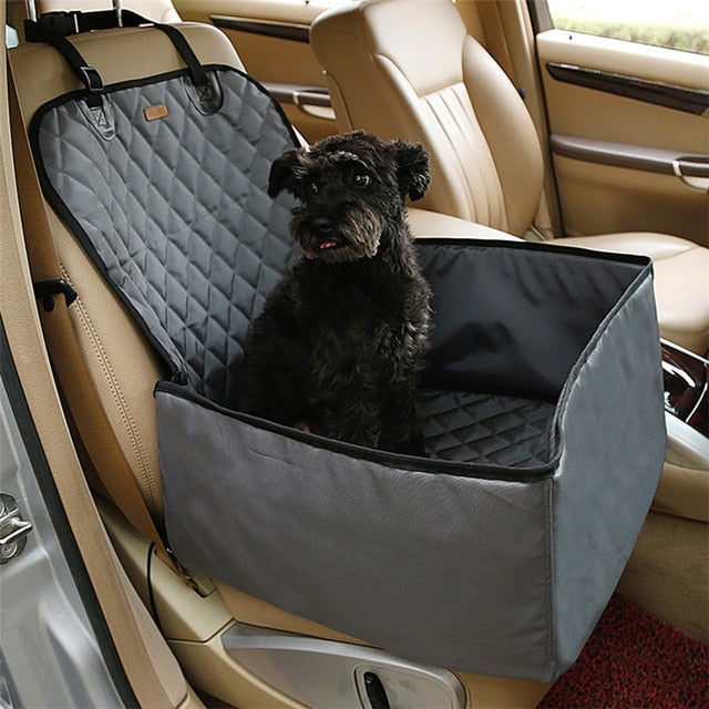 Dog Car Seat — Black Edition, angle 4 — The Pet Society