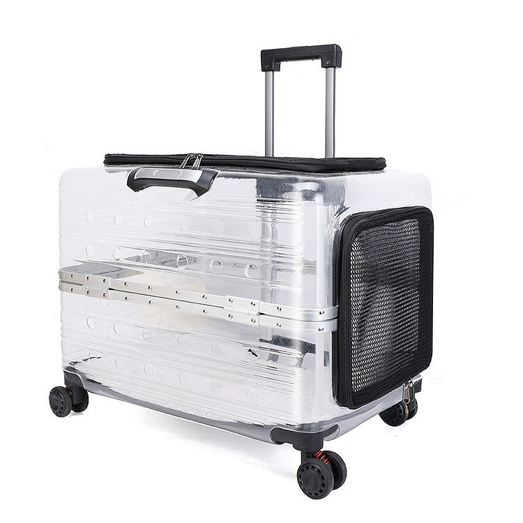 Rolling Pet Carrier — Selection TPS, angle 11 — The Pet Society