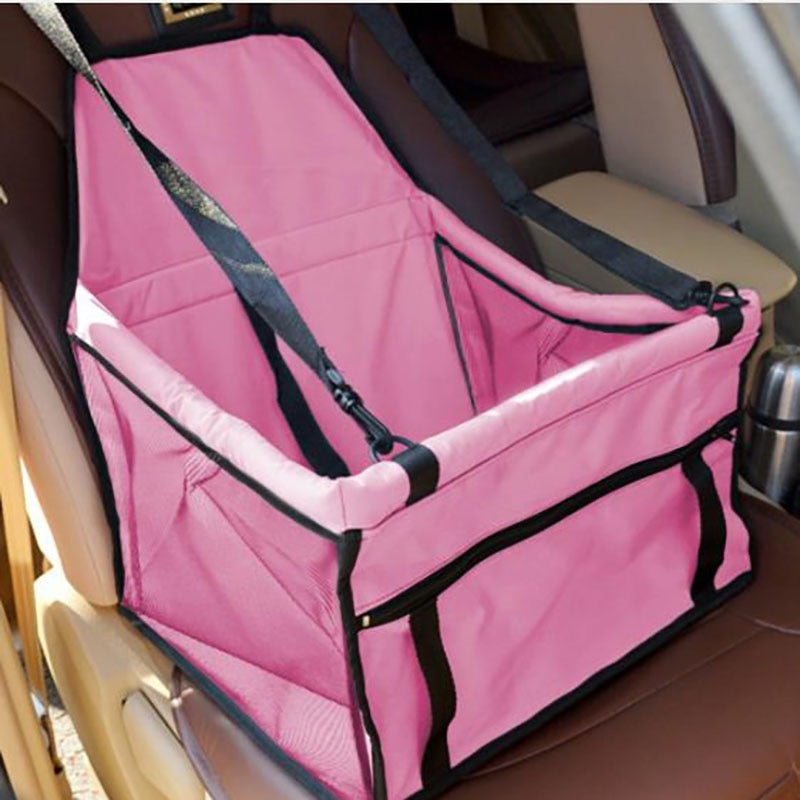 Dog Car Seat black in-use scene TPS