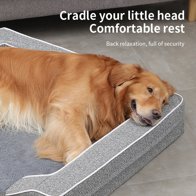 Dog Bed grey texture close-up TPS