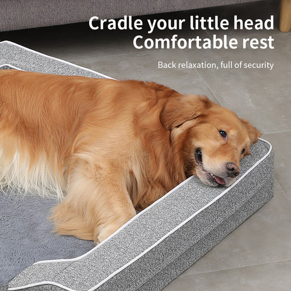 Dog Bed grey texture close-up TPS