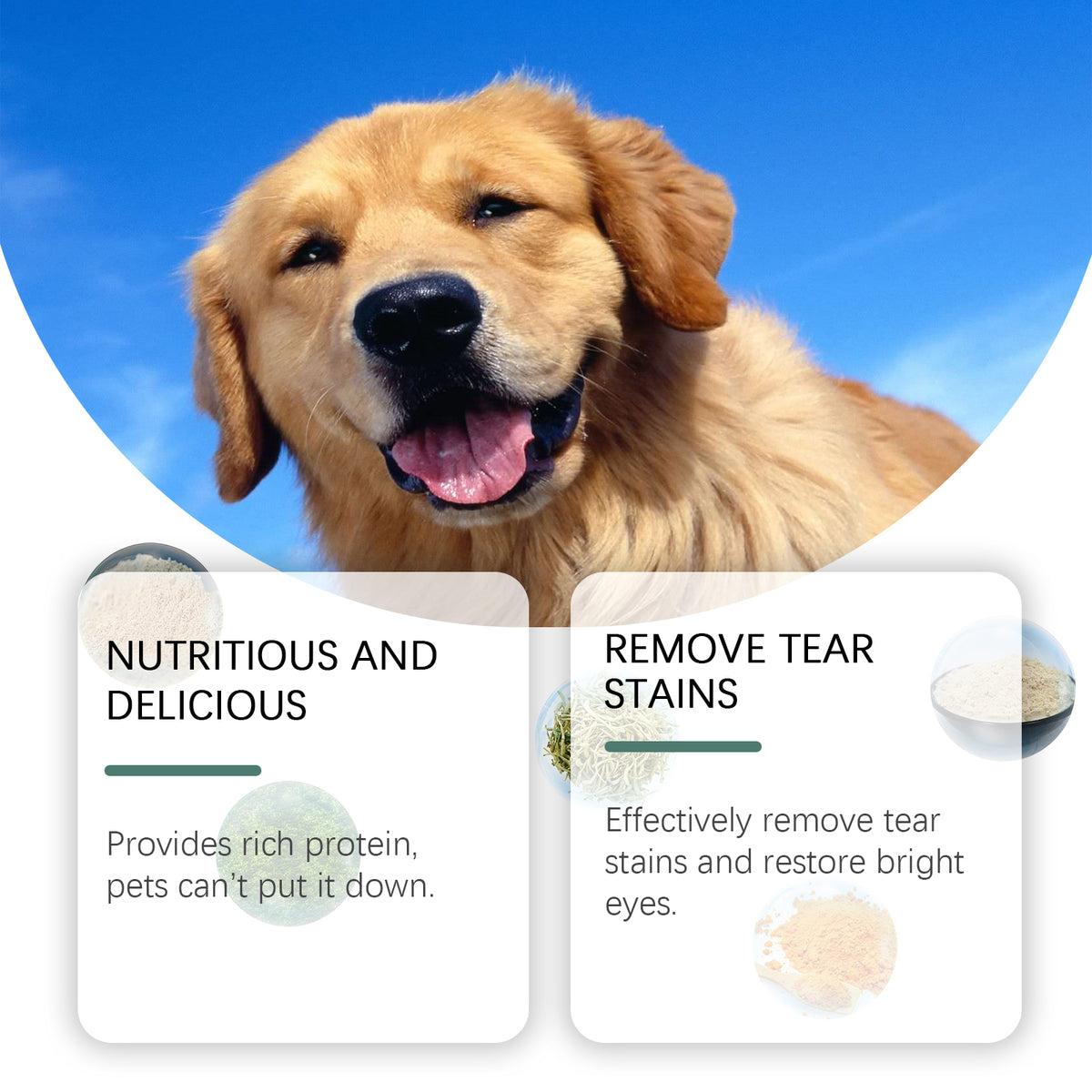 Tear Stain Eye Care Tablets for Dogs