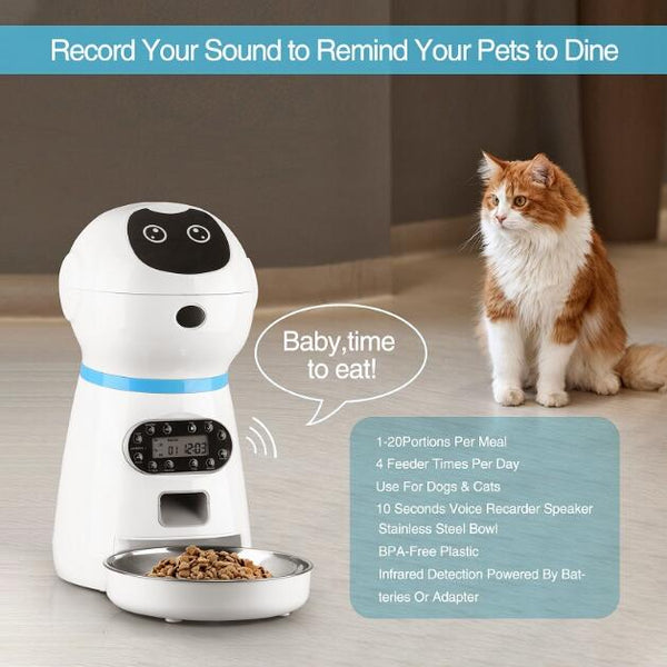 Automatic Smart Pet Feeder — 3.5L