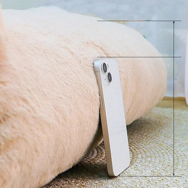 Cat Bed — Yellow Edition, angle 3 — The Pet Society