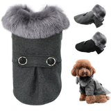 Pet Apparel black three-quarter view TPS