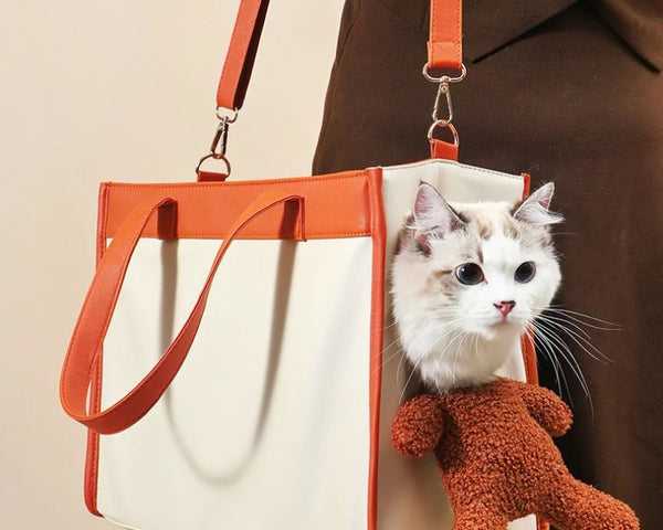 Sac de transport portable pour animaux de compagnie, sac à dos respirant pour chien, petit sac à bandoulière pliable pour transporter un chiot 