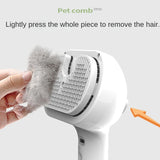 Effortlessly remove loose fur with a very good cleaning brush for dogs and cats, perfect for your pet grooming routine.