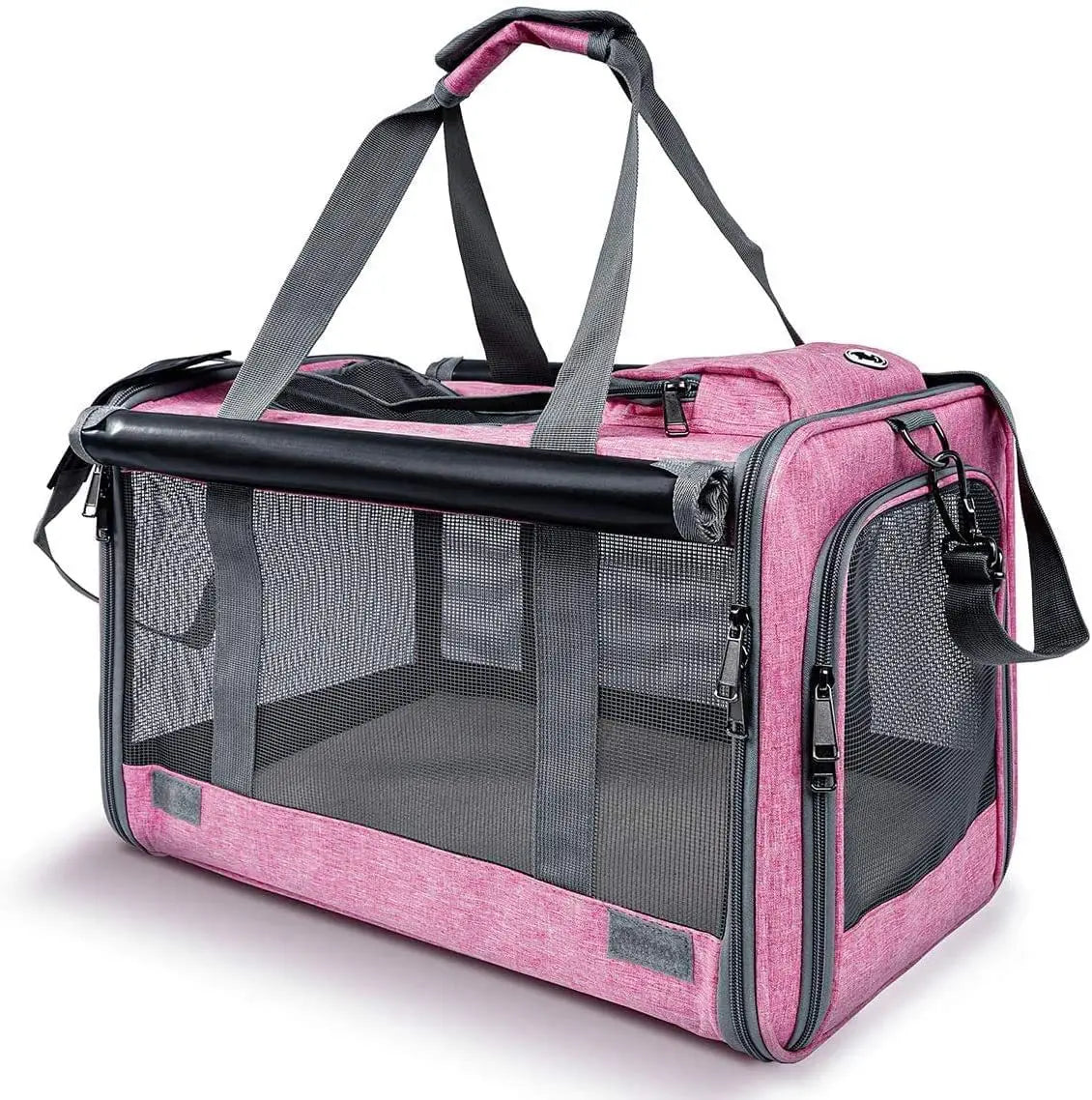 Sac de transport pour chien et chat, portable, en maille respirante, pour l'extérieur, à bandoulière, accessoire pour chat 