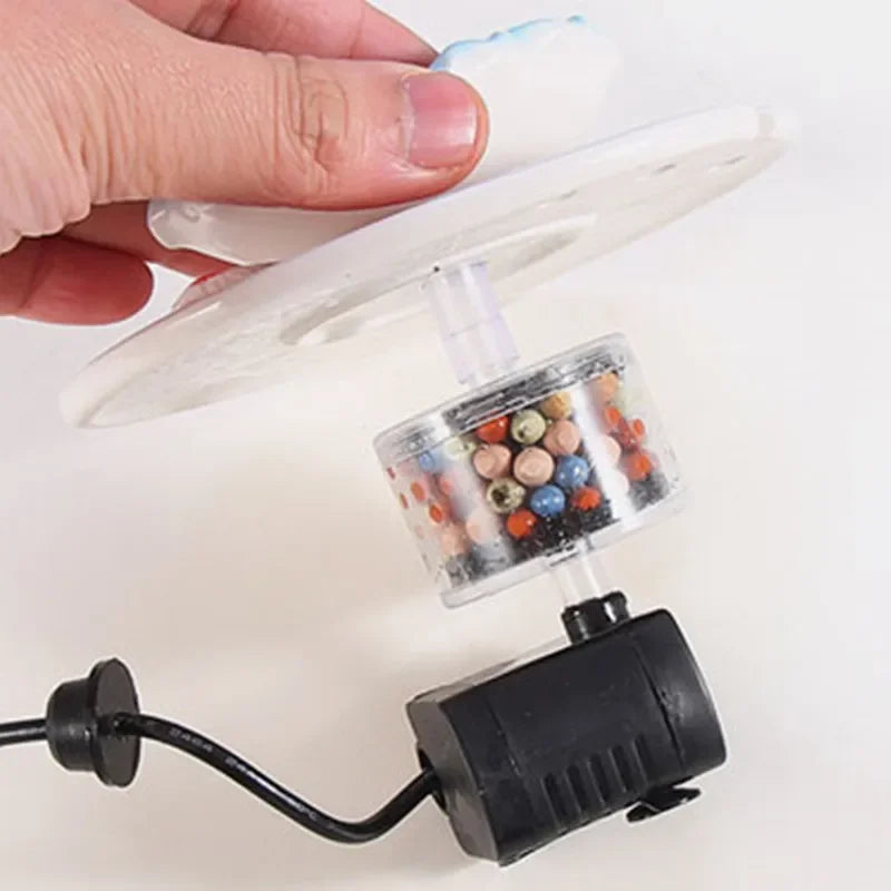 Automatic Electric Feeder for Cat Water Fountain Ceramic Filter Drinking Bowl Cat Drinker Dispenser Drinkers Pump USB Charge