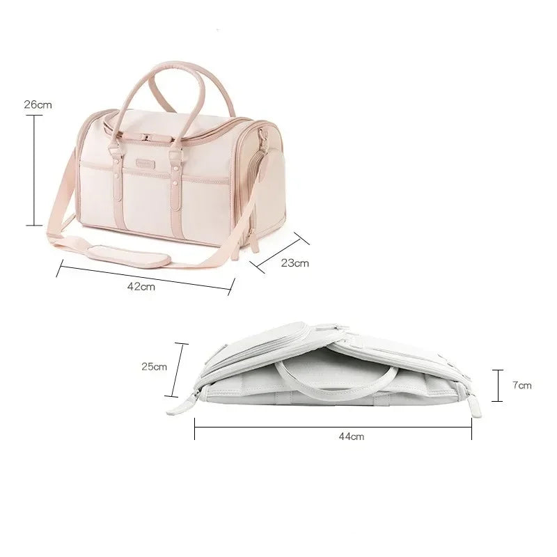 Dogs Backpack Dog Carrier Bag For Small Pet Carrying for Cat Travel Airline Shoulder Pet Supplies Puppy Accessories Large Space