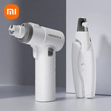 New Xiaomi POPO Electric Dog Nail Grinder with LED Light for easy pet paws grooming and nail trimming. Perfect for pets!