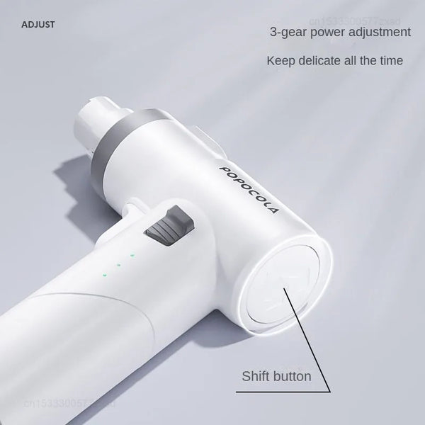 New Xiaomi POPO Electric Dog Nail Grinder with LED light and adjustable power for safe pet nail grooming.