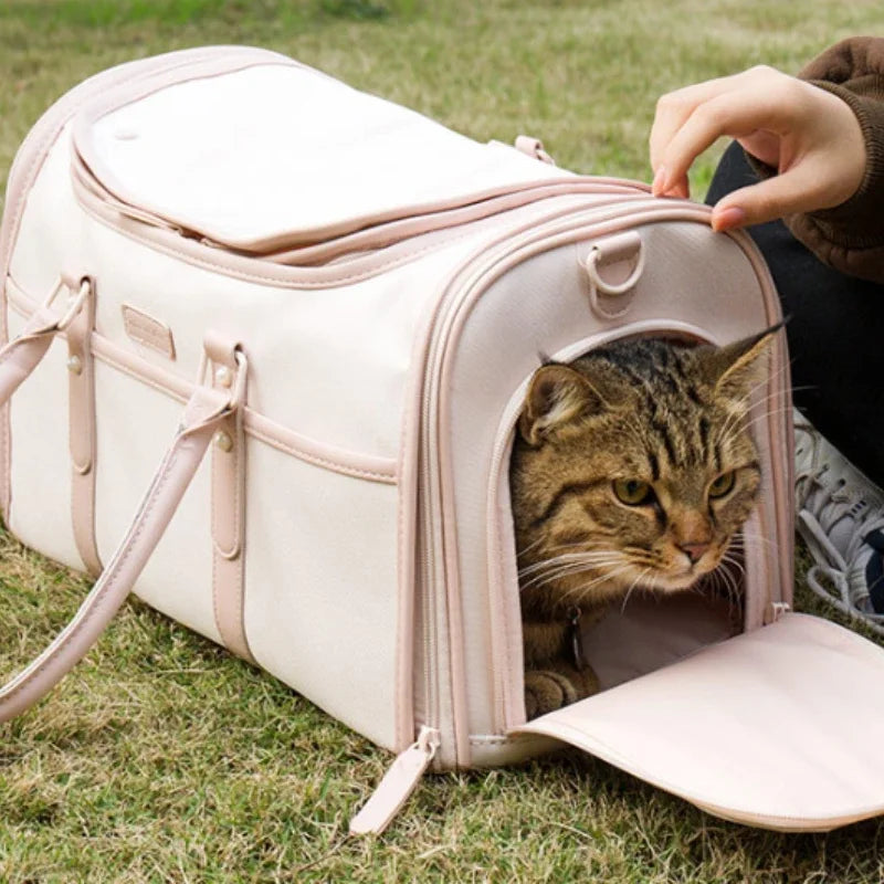 Dogs Backpack Dog Carrier Bag For Small Pet Carrying for Cat Travel Airline Shoulder Pet Supplies Puppy Accessories Large Space