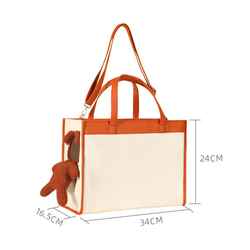 Pet Cat Bag Portable Carrier Travel Breathable Dog Backpack Outdoor Small Shoulder Foldable Handbag Carrying Puppy Transport