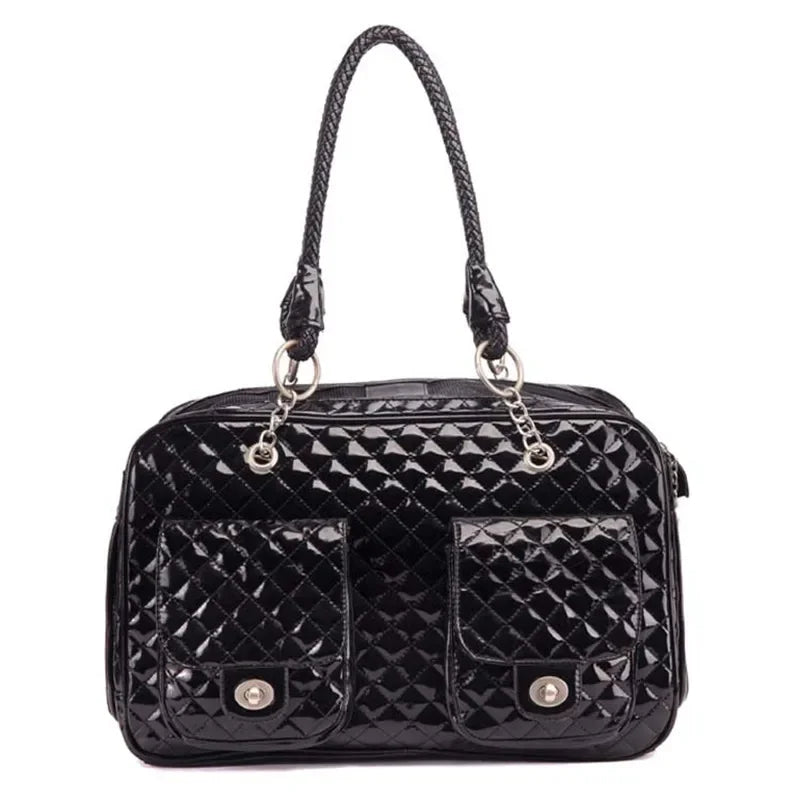 Leather Dog Carrier Bag for Small Dogs Portable Carrying Transport Travel Cat Sling Pet Accessories Outdoor Rabbit Backpack Bags