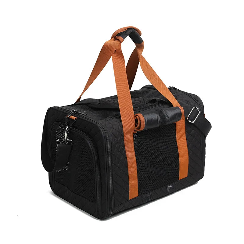 pet cat bag portable carrier travel breathable outdoor small shoulder cats dogs foldable handbag bags carrying transport mesh